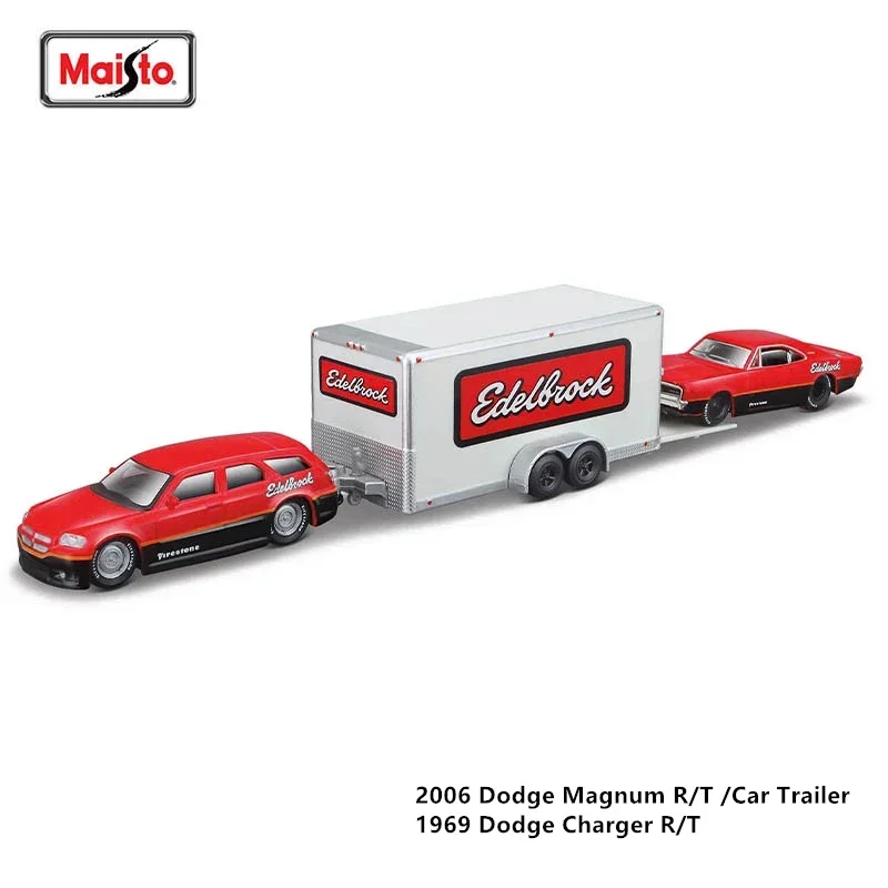 Maisto 1:64 Volkswagen Van Samba Beetle / Car Trailer Design elite transport die-cast precision model car Model collection gift