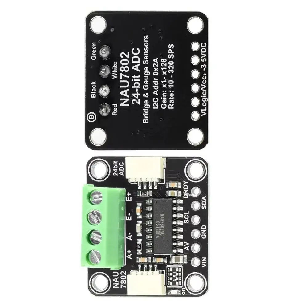 New NAU7802 24-Bit ADC Data Conversion Pressure Module 2-Channel Differential Input With PGA Compatible For Sensor Development