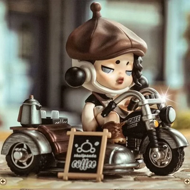 POP MART Skullpanda Laid Back Tomorrow Series Blind Box Toys Kawaii Anime Action Figure Caixa Caja Mystery Box Dolls Girls Gift