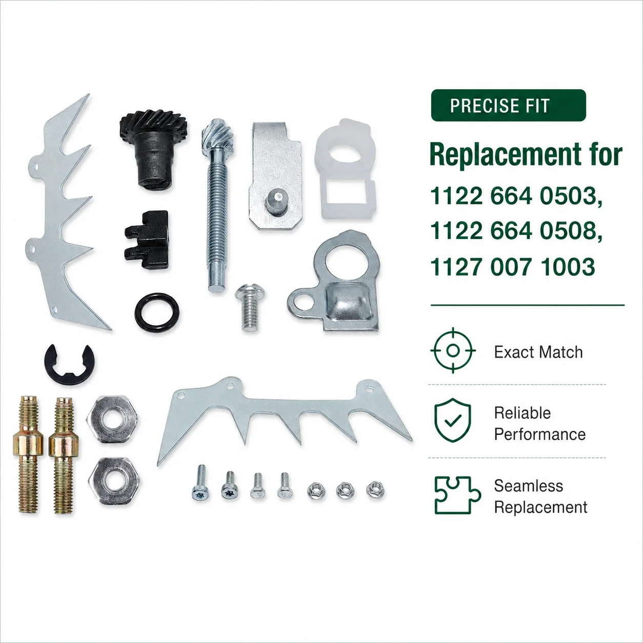 For Stihl MS660 MS460 066 064 Saw Bumper Spike Felling Dog Kit Chain Adjuster Tensioner OEM 1122 664 0503 1122 664 0508 Parts