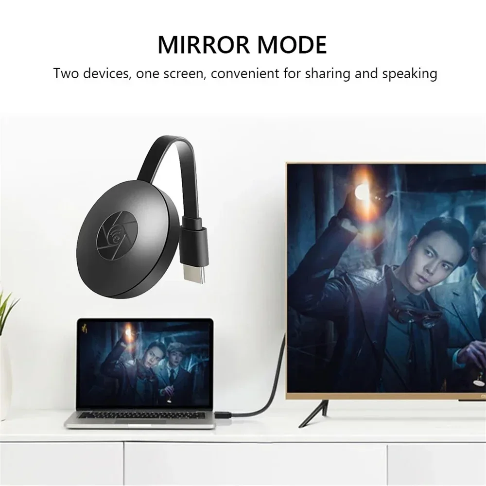 Wireless HDMI Mirroring Multiple Device Mobile Phoneconnected To TV HD 1080P Projection Computer Ipad WIFI Live Screen Projector