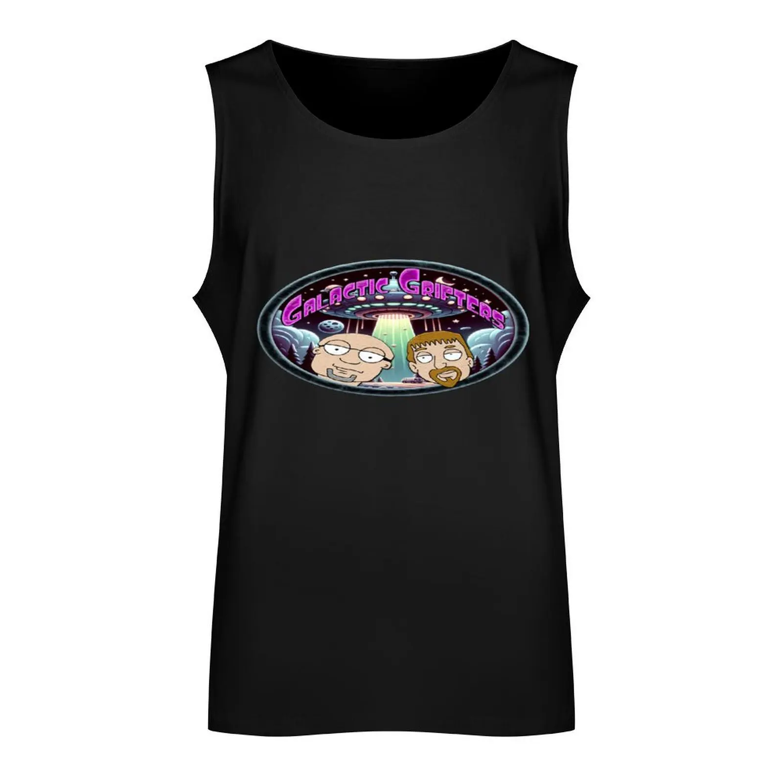 Galactic Grifters Tank Top sleeveless gym shirts male basketball clothing muscle t-shirt