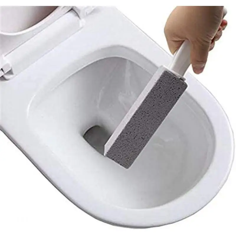 Pumice Stone For Toilet Cleaning Brush Pumice Stone Toilet Bowl Cleaner with Handle Pumice Stone Toilet Brush