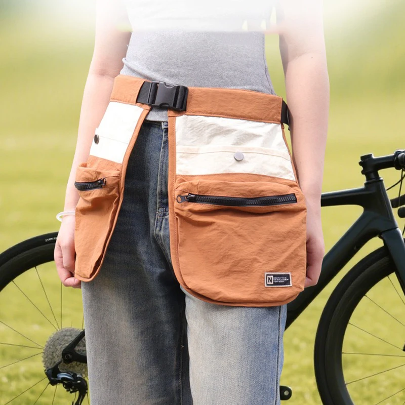 waterproof-multi-pocket-waist-bag-large-capacity-zipper-bag-outdoor-running-bag-apron-makeup-artist-stylist-storage-waist-bag