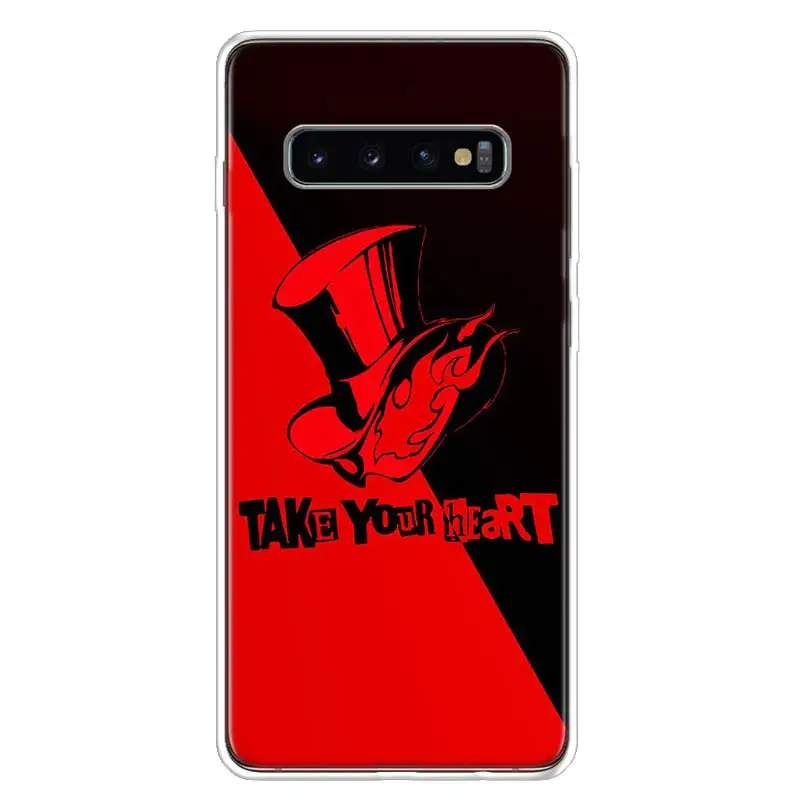 p5 P Persona 5 Phone Case For Galaxy S8 A05S A02S A12 A22 A32 A42 A52S A52 A72 A03 A03S A13 A23 A33 A53 A73 5G A10E A81 A91 Cove