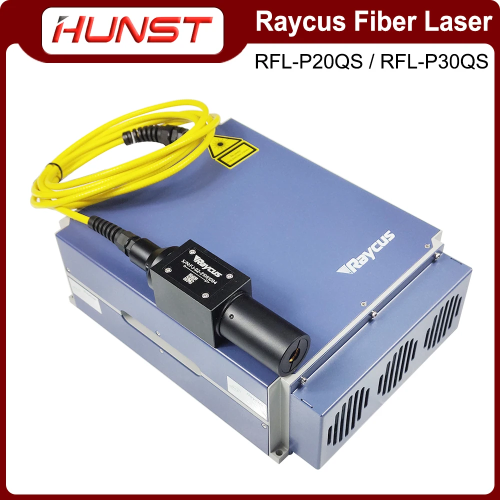HUNST Raycus 30W Sorgente laser a fibra a impulsi con commutazione Q RFL-P30QS per macchina per marcatura e incisione con lunghezza d\'onda 1064nm