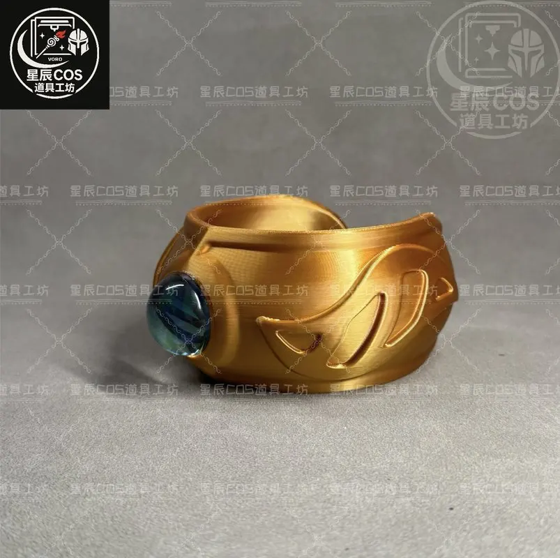 In Stock 3d Printed PokéMon Legends Z-A Mega Ring Bracelet Cosplay Prop Keychain Bag Charm Gold & Silver Versions Collection view 2