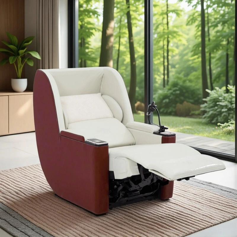 Home Theater Oxygen Cabin Multifunctional Sofa Single Leather Electric Massage Zero Gravity Zero Against the Wall