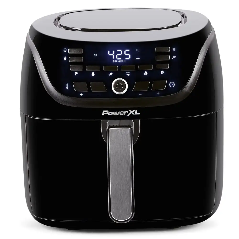 

Air Fryer™ SmartTech with Recipe App, 8-QT Large Air Fryer Oven Combo with 10 Presets, Roast, Bake, Dehydrate.USA.NEW