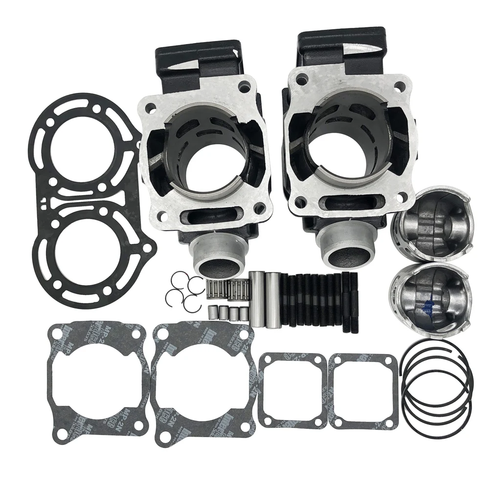 64mm Left and Right Twin Cylinder Kits For Yamaha YFZ350 YZ125 RZ350 Banshee 350 1987-2006 ATV Parts