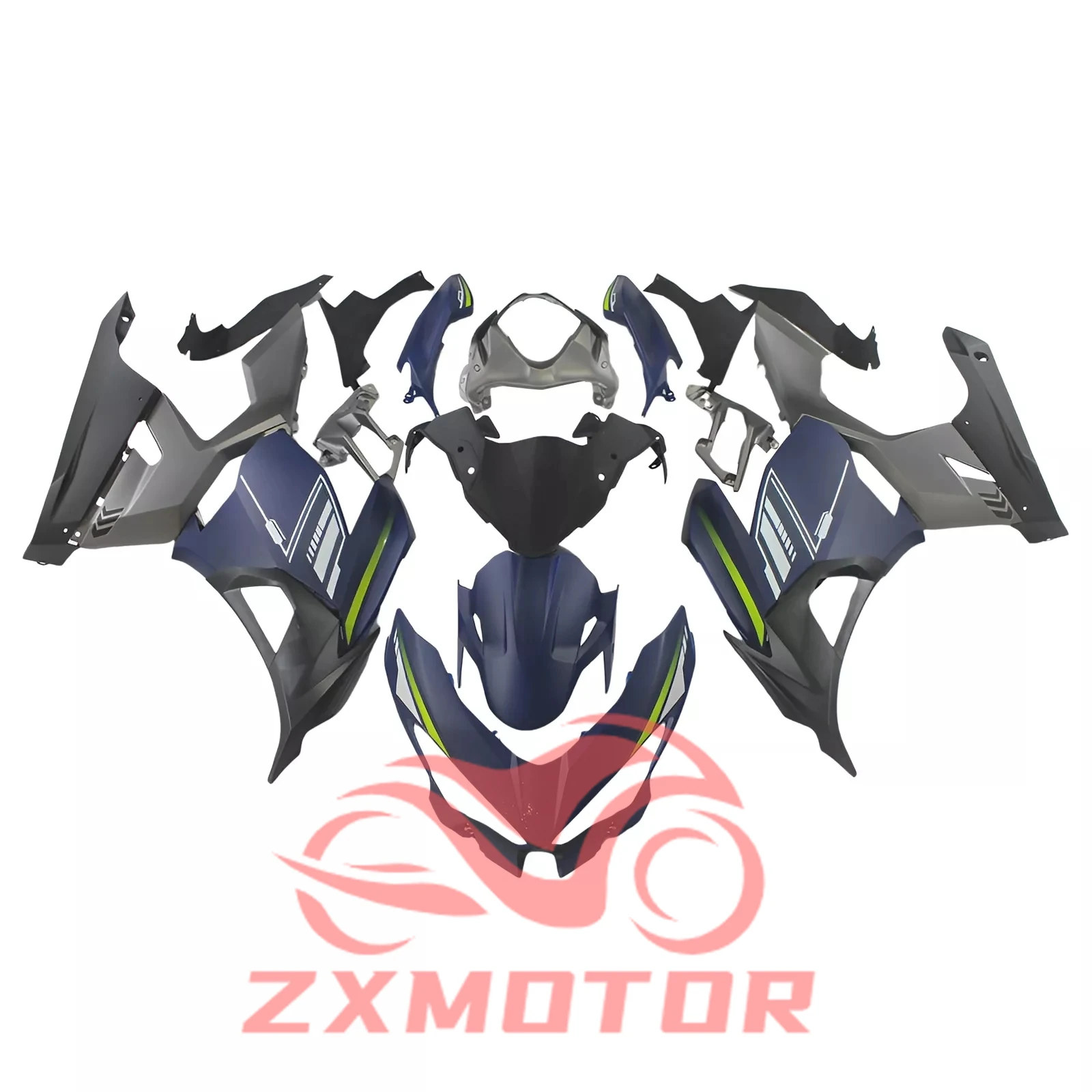 

Cool Fairing Set NINJA400 2018 2019 2020 2021 2022 2023 2024 Motorcycle Fairings Kit Injection for Kawasaki EX400R 18-24 New