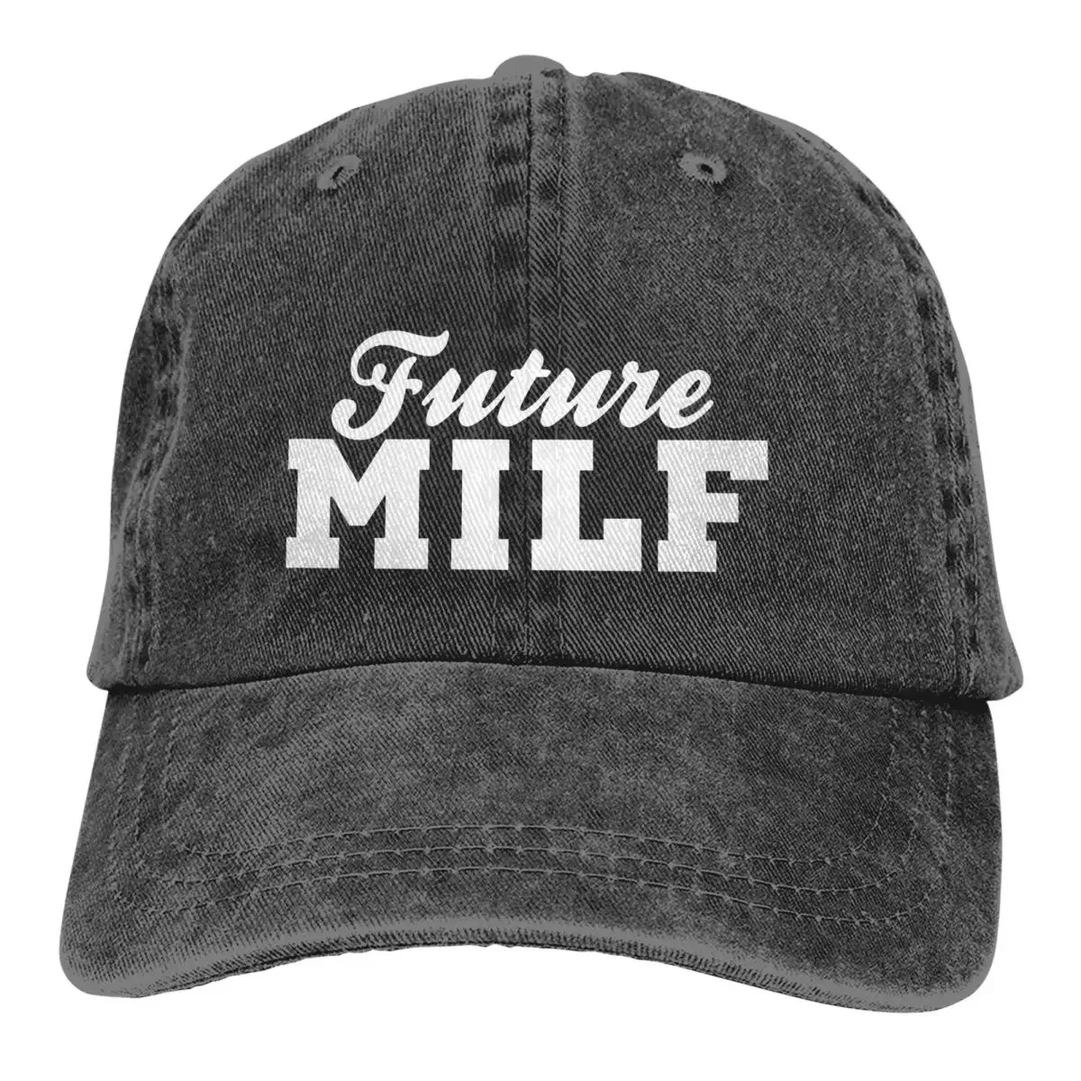 

Summer Cap Sun Visor White Hip Hop Caps Future Milf Cowboy Hat Sports Hats for Men Women