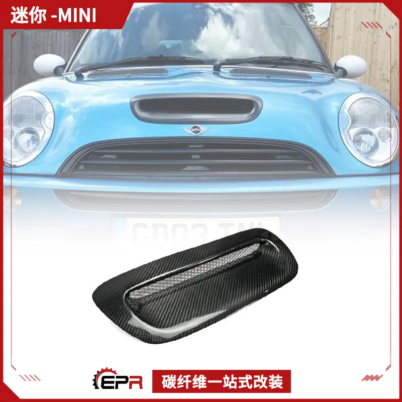 

Для Mini Cooper S R53 от 01 до 061, модернизированная крышка из углеродного волокна, трендовая воздухозаборная лопата OE