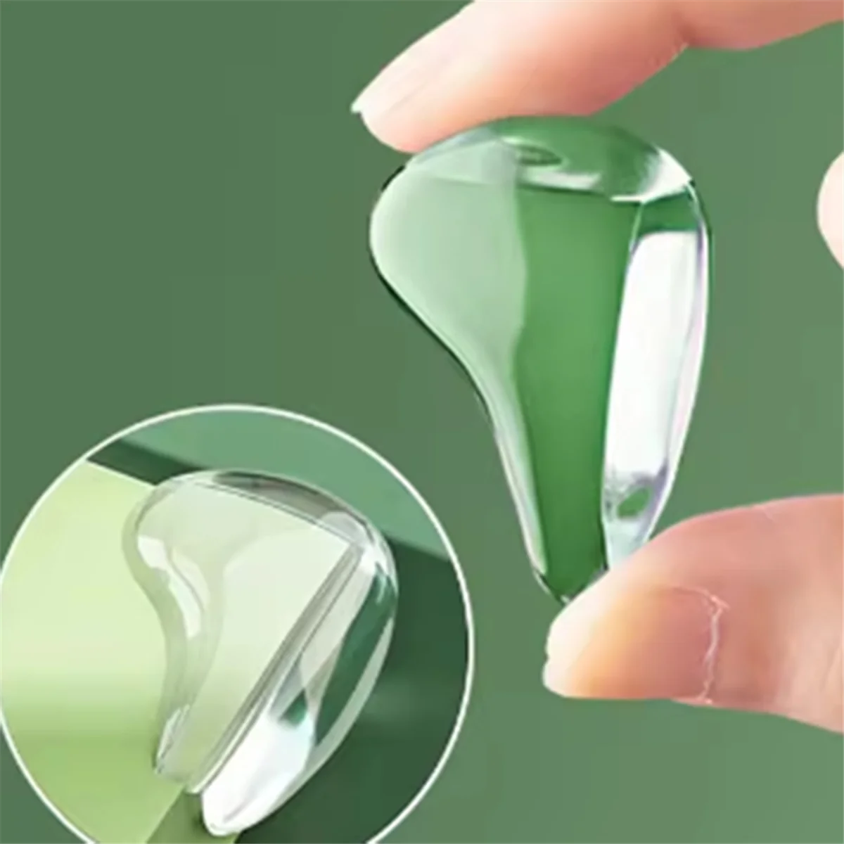 A002 30Pcs Silicone Corner Protector Table Edge Protection Cover Child Anticollision Table Corner Edge Guard