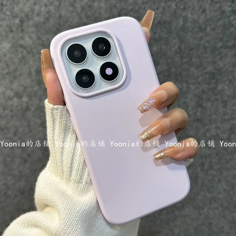 Funda para Xiaomi 17/17 Max, nueva Funda Premium Simple de silicona líquida, cubierta anticaída todo incluido para Xiaomi 17 Max, Funda a prueba de golpes