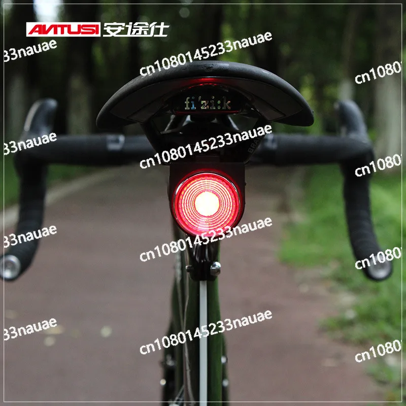 A8 Road Bike Anti-theft Alarm Lock Automatic Brake Cycling Taillight Remote Control Bicycle Rear Light MTB Wireless Bell