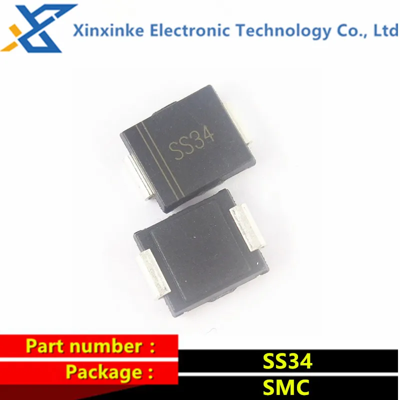 

Диоды Шоттки SMD SS34 SMC 3A 40 в 10 шт./партия