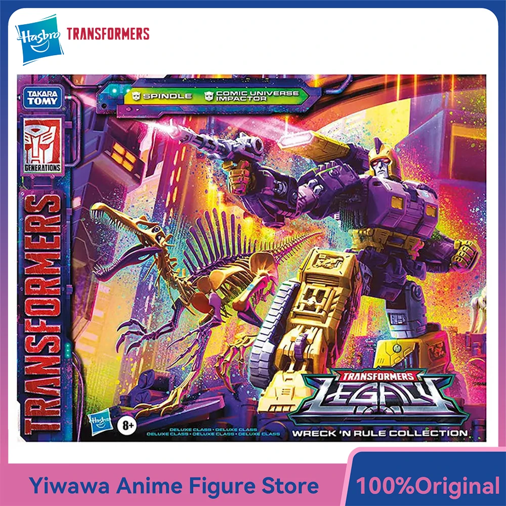 

[In-Stock] Hasbro Transformers Legacy Wreck N Rule Collection Impactor and Spindle (Comic Universe) 5.5-Inch Figure Model Toys