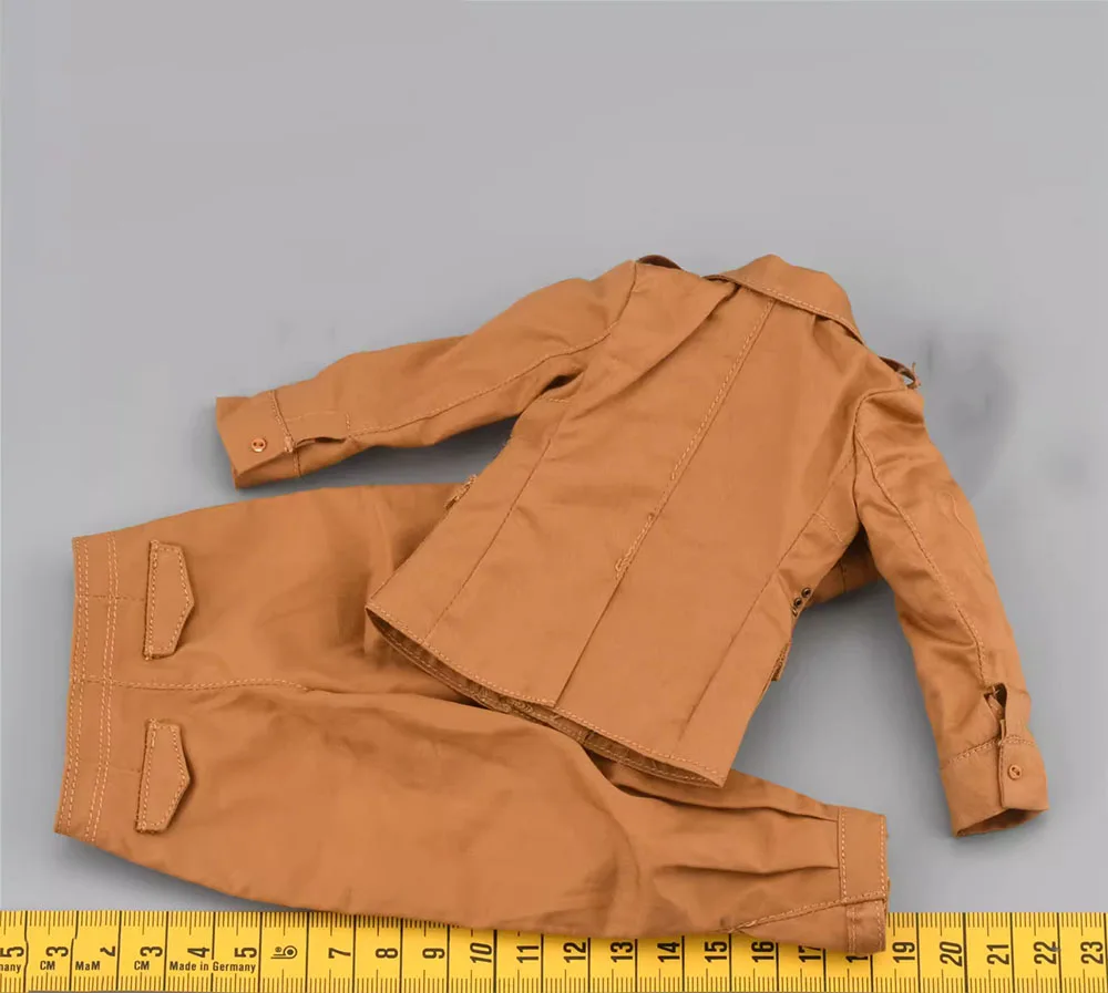 UJINDOU UD9016 Hotel Operation Toys Dress Coat Pant with Medals Waist Y Belt For 12" Action Figure DIY 1/6