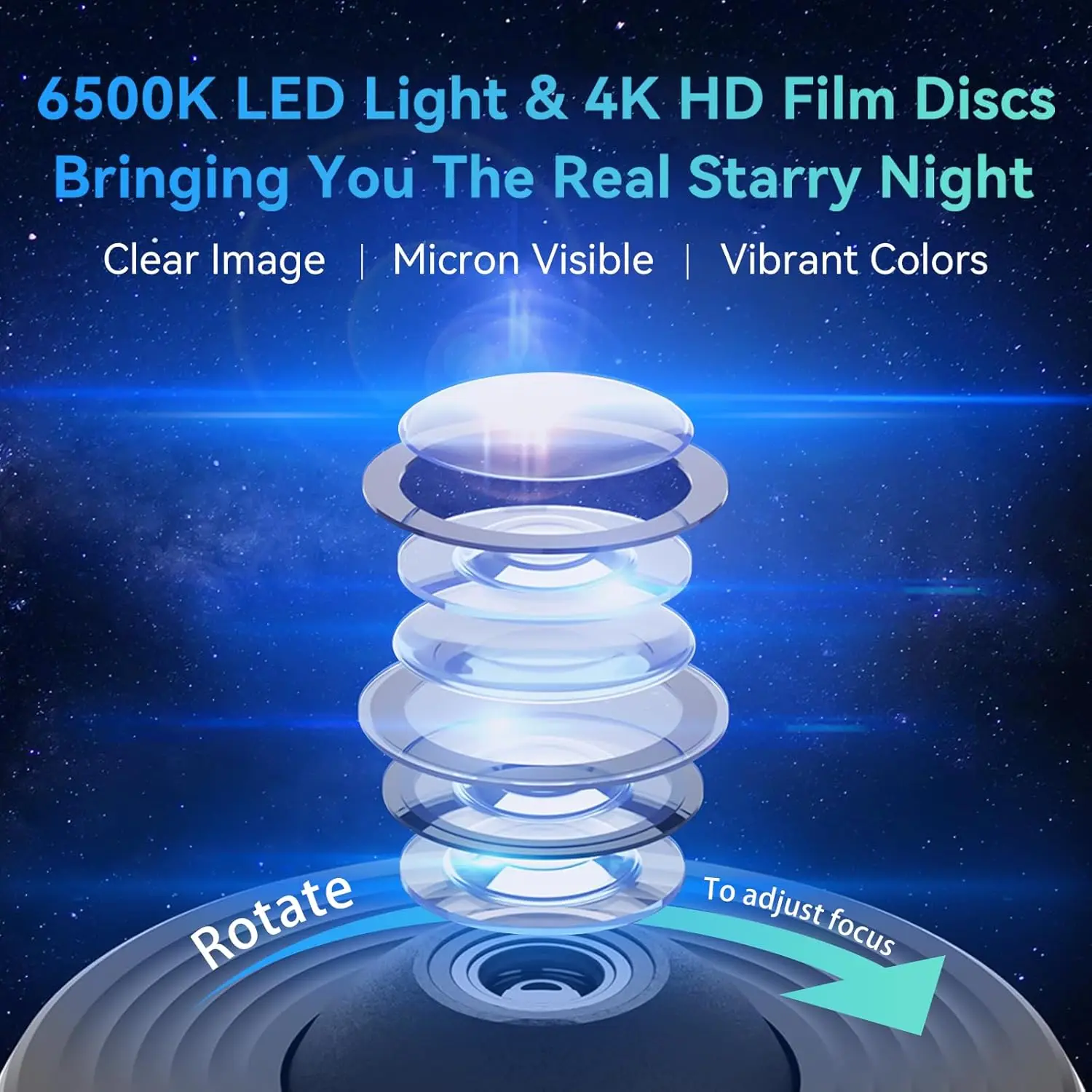 Star Projector,Galaxy Projector,Planetarium Projector Night Light,4K Replaceable 13 HD Galaxy Discs,360 Rotation,Timing Lamp