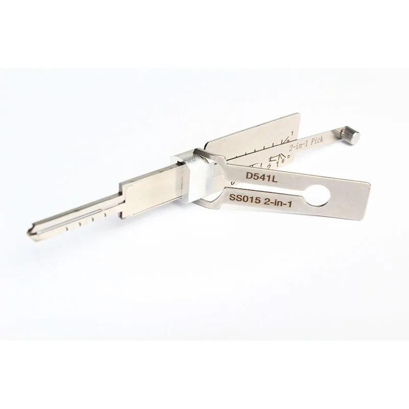 

LISHI Tool LishiStyle SS SS317 SS015 D541L 2 in 1 2-In-1 ock Civil ock Opening ock Pick Set ocksmith Tools