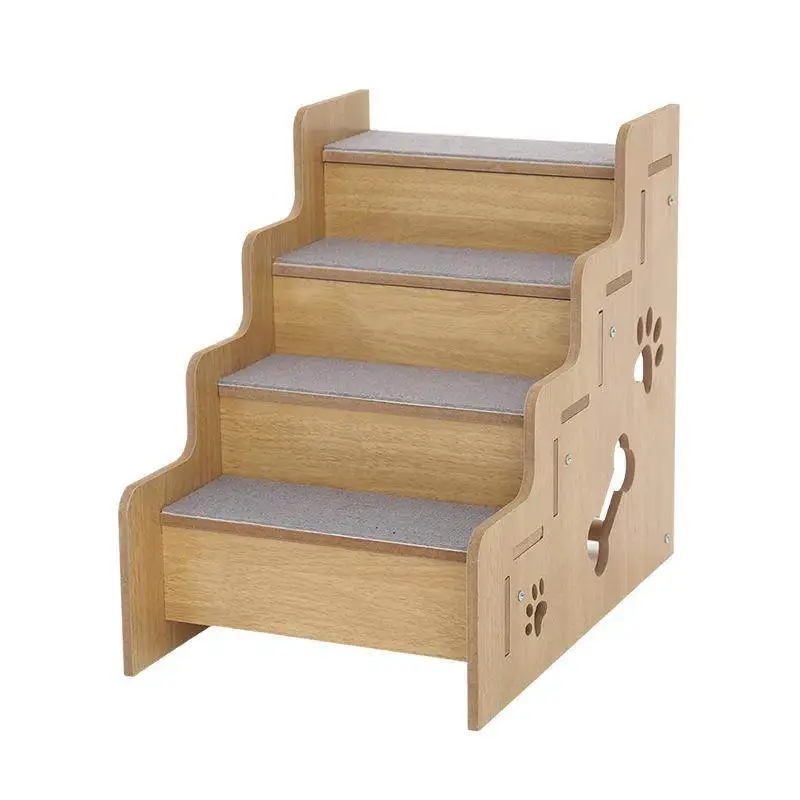 Pet stairs dog bed ladder non-slip slope steps senior dog sofa ladder than bear corgi deer dog