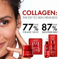 VICHY Colágeno plástico activo No. 16 esencia + crema promueve la producción de colágeno mejora la relajación de la piel ilumina el tono de la piel