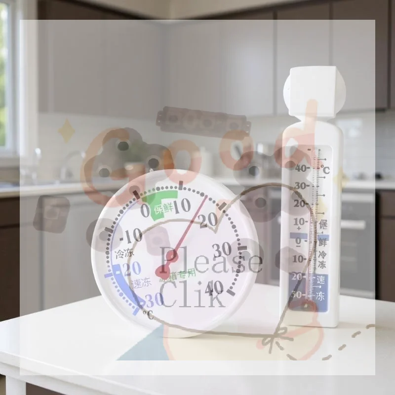 【HG】Refrigerator Freezer  Fridge Refrigeration Temperature Gauge Home Use Kitchen Accessories Tools