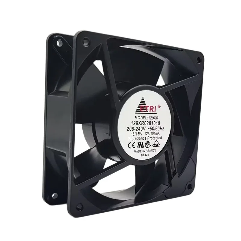 NEW ORIGINAL 129XR0281010 208/240V 12038 120*120*38mm 12cm COOLING FAN RADIATOR