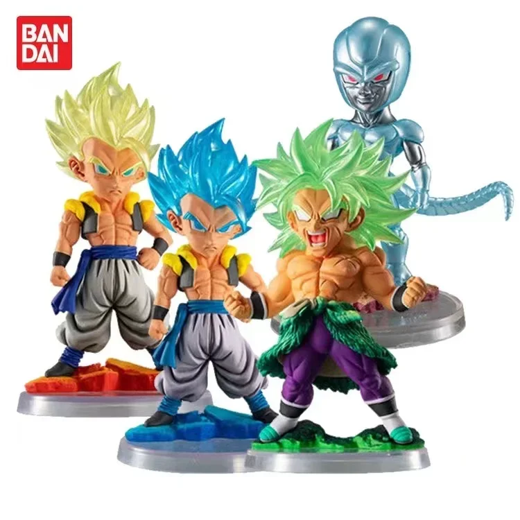 Genuine Gashapon Toys Dragon Ball UG THE BEST 03 Broly Cooler Gogeta Q Version Action Figure Model Toys