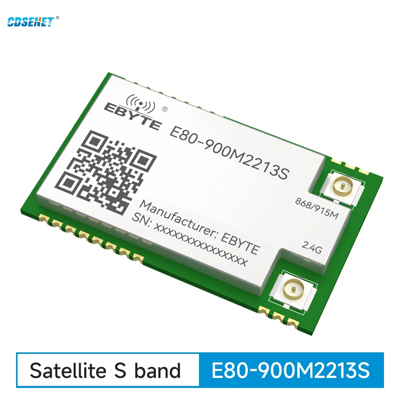 

LR1121 LoRa Spread Spectrum Module Dual-Band 868Mhz 915Mhz 2.4G SMD TCXO CDSENT E80-900M2213S SPI RF Module Sub-G