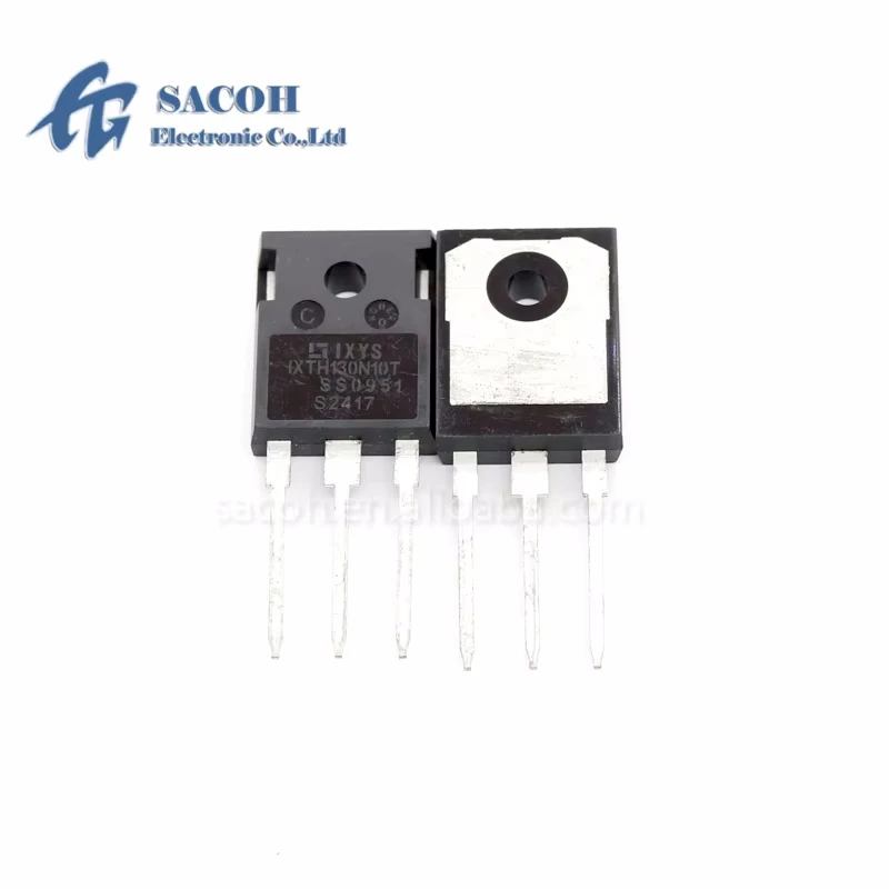 

Refurbished Original 5Pcs/Lot IXTH130N10T TO247 130A 100V MOSFET Field-effect Transistor