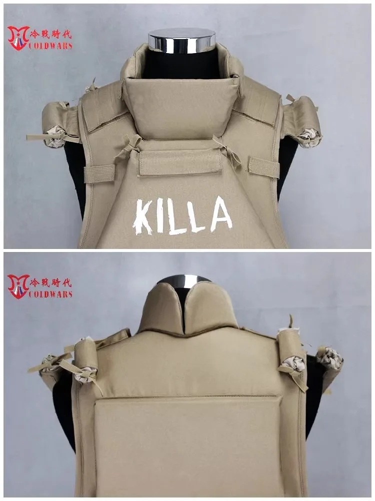 Armure faciale de Protection de Combat russe 6b49, Kit de Protection des jambes, accessoires de chasse Cosplay  18