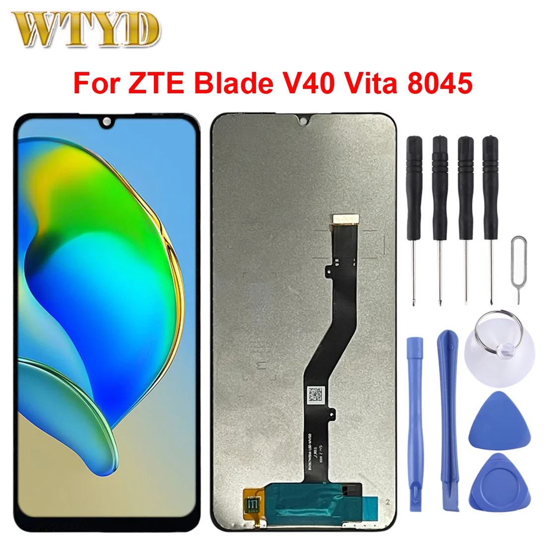 IPS LCD Screen For ZTE Blade V40 Vita 8045 with Digitizer Full Assembly