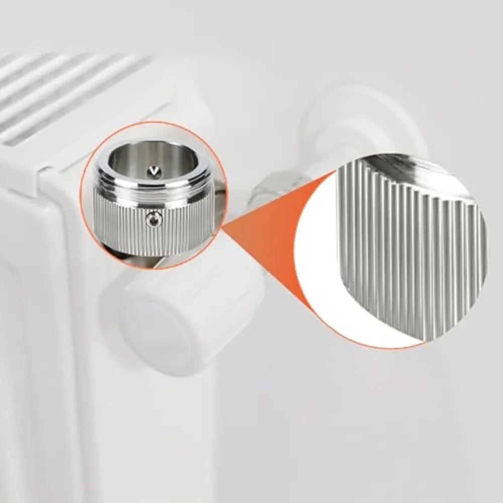 

Отопление дома 28,8*19*22 мм, термостат с подогревом, эстетический адаптер термостата радиатора, совместимый с клапанами RA, простая установка