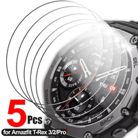 9H Hardness Tempered Glass for Amazfit T-Rex 3 Screen Protector Anti-scratch Film for Amazfit T-rex2 T-rex3 TRex Pro Accessories