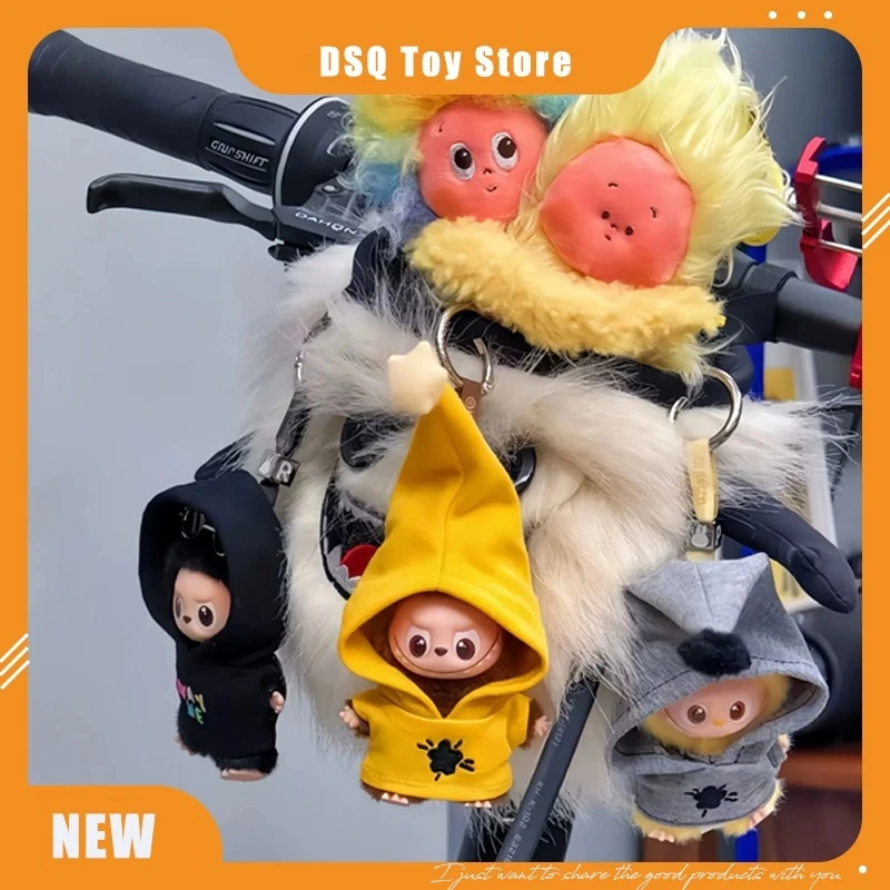 

Только одежда для Labubu 10 см, новый продукт 4,0, мужской свитер со звездами, мини-лабу, кукольная одежда по индивидуальному заказу, клейкая кукла, оригинальная