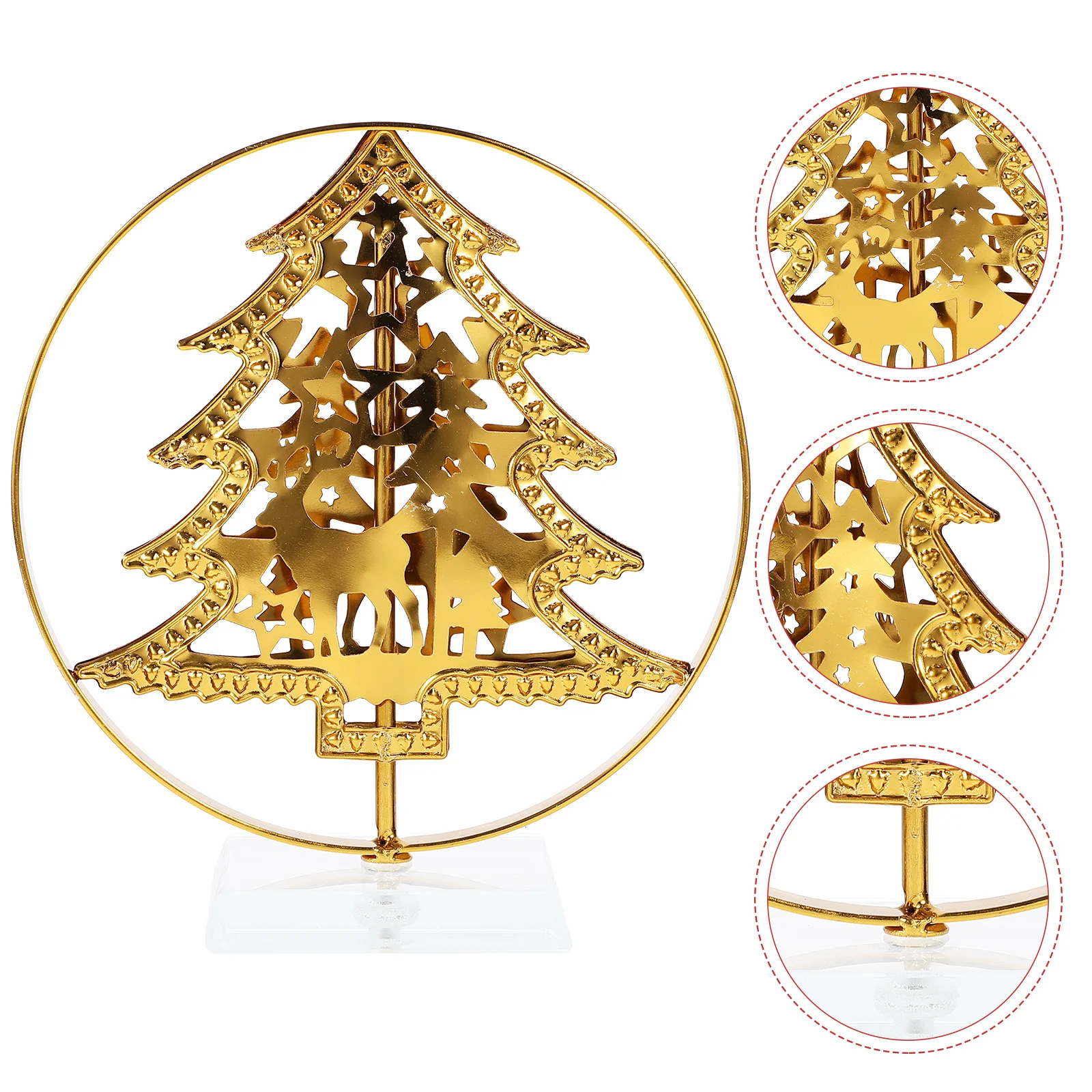 شجرة عيد الميلاد الجدول تسجيل مستقرة البلاستيك المعادن عيد الميلاد سطح المكتب الديكور عيد الميلاد حزب مكتب المنزل سطح المكتب زخرفة عطلة