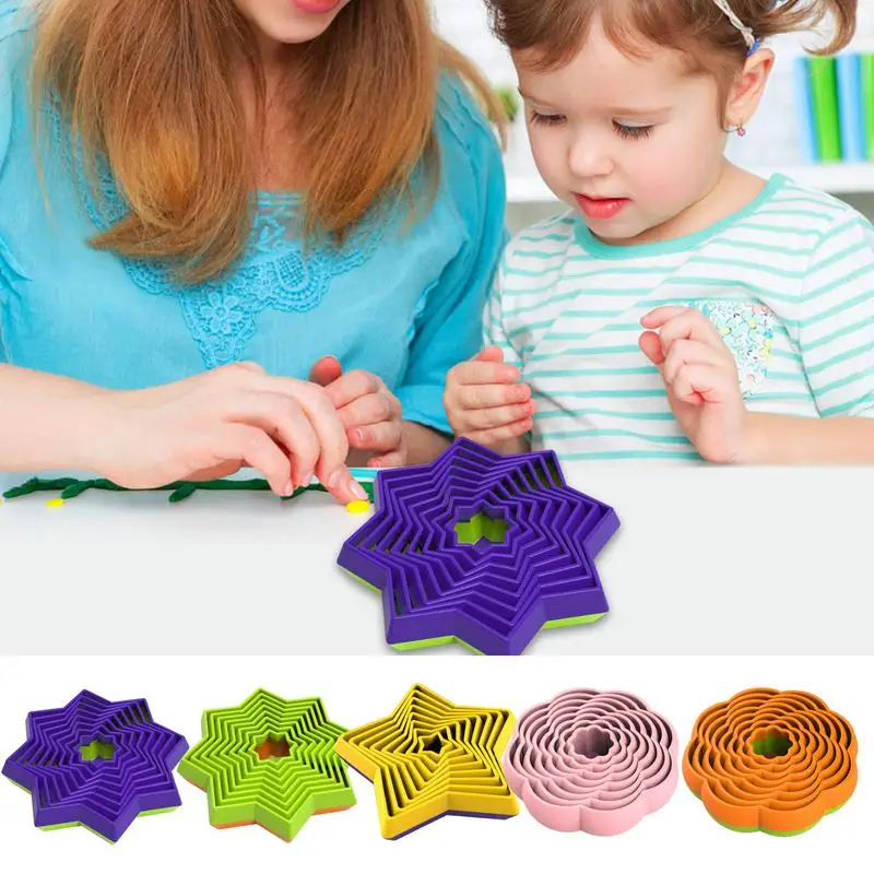 

Educational Rainbow Ring Stacker Rainbow Spinning Toy Carrot Tower Interactive Learning Toy Tackable Educational Christmas Gift