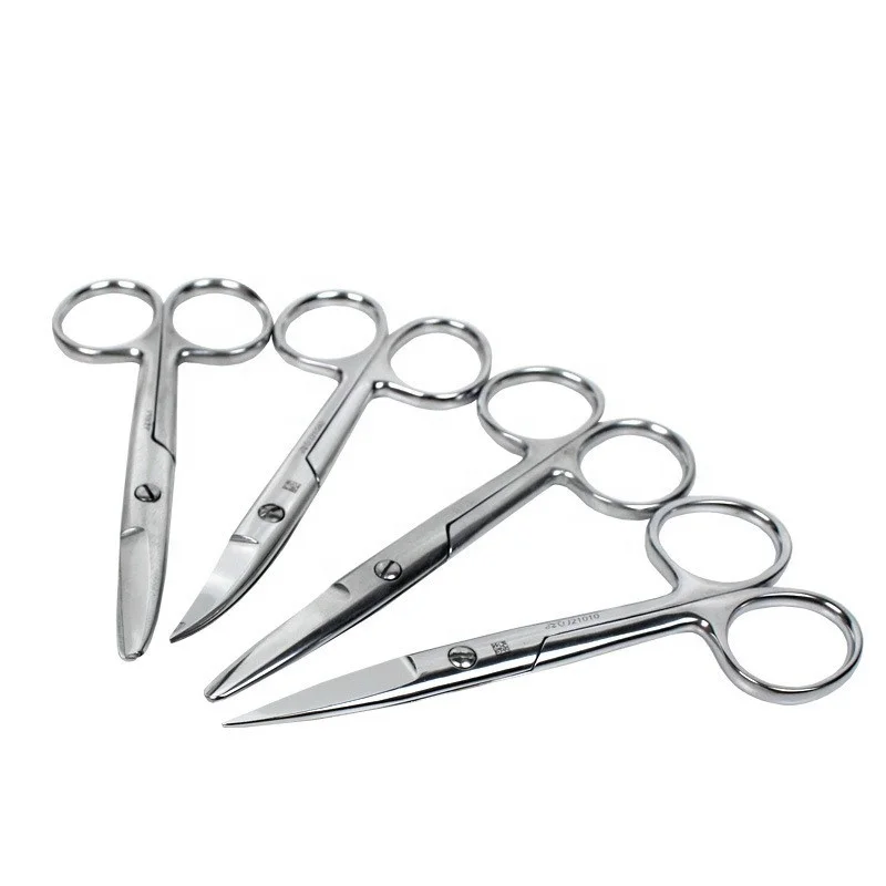 Stainless Steel        Mayo Scissors – Straight & Curved Metzembaum Dissecting Scissors, Medical Operating Instruments