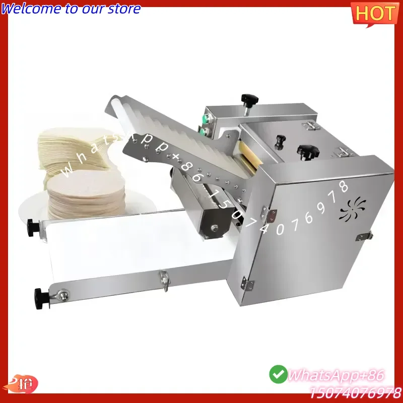 2026 Papad Make Machine Small Roti Tabletop Automatic Dough Dumpling Wrapper Machine