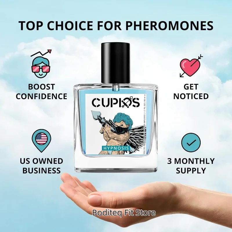 50ML Cupid Original Hypnosis Pheromone Perfume Lasting Mature Hypnotic Rich Fragrance Hombre Perfume Attract Women