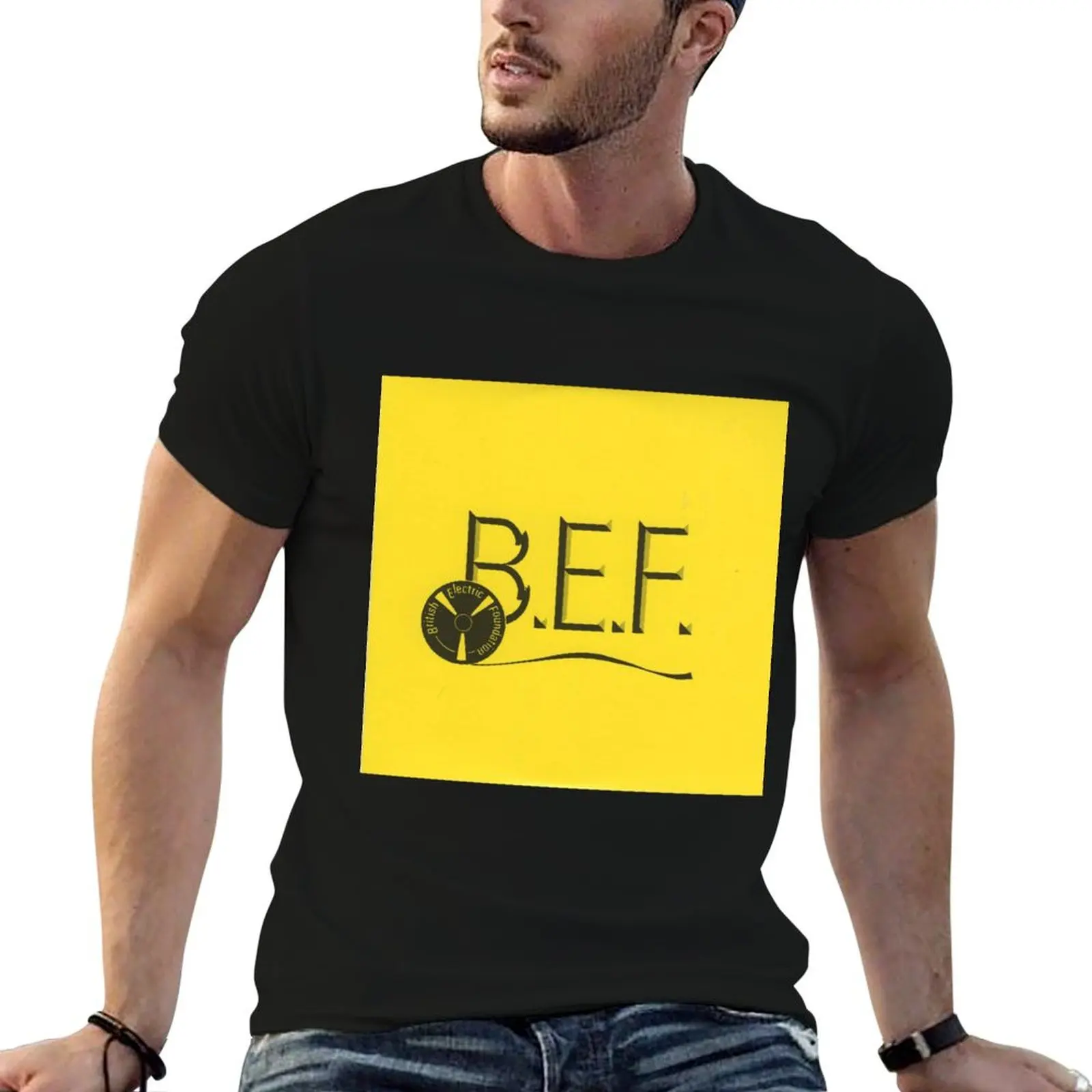 

British Electric Foundation T-Shirt anime t shirts oversize man t shirt designer funny t shirts cotton T-Shirt