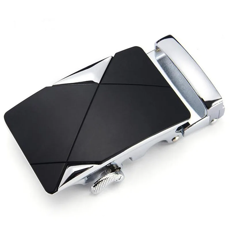 3,5 cm zinklegering riemgesp voor lederen herenriem, automatische gesp, duurzame tailleband hardware-accessoire, kan groothandel