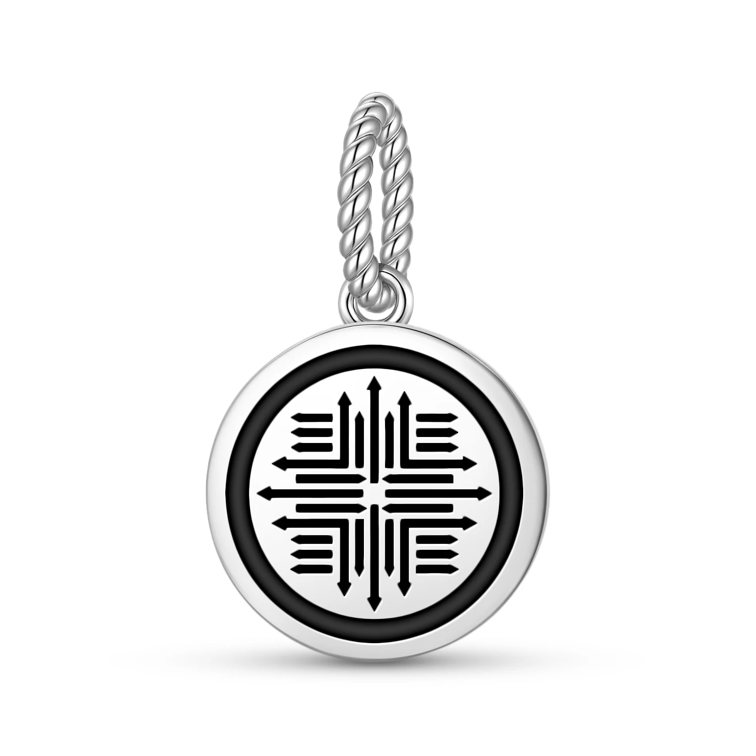 

The Fool Tarot 925 Sterling Silver Charm Bead DIY Pendant Charm for Bracelet Jewelry Gift