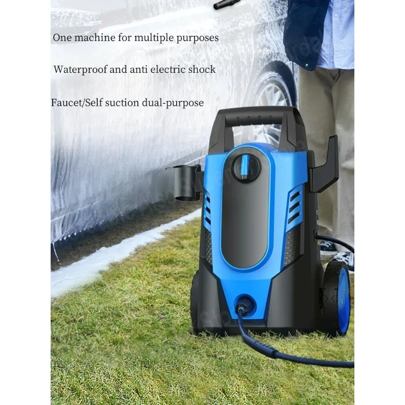 105Bar high-pressure cleaning machine IPX5 waterproof 1400W portable car home garden cleaning home car washing machine 220V