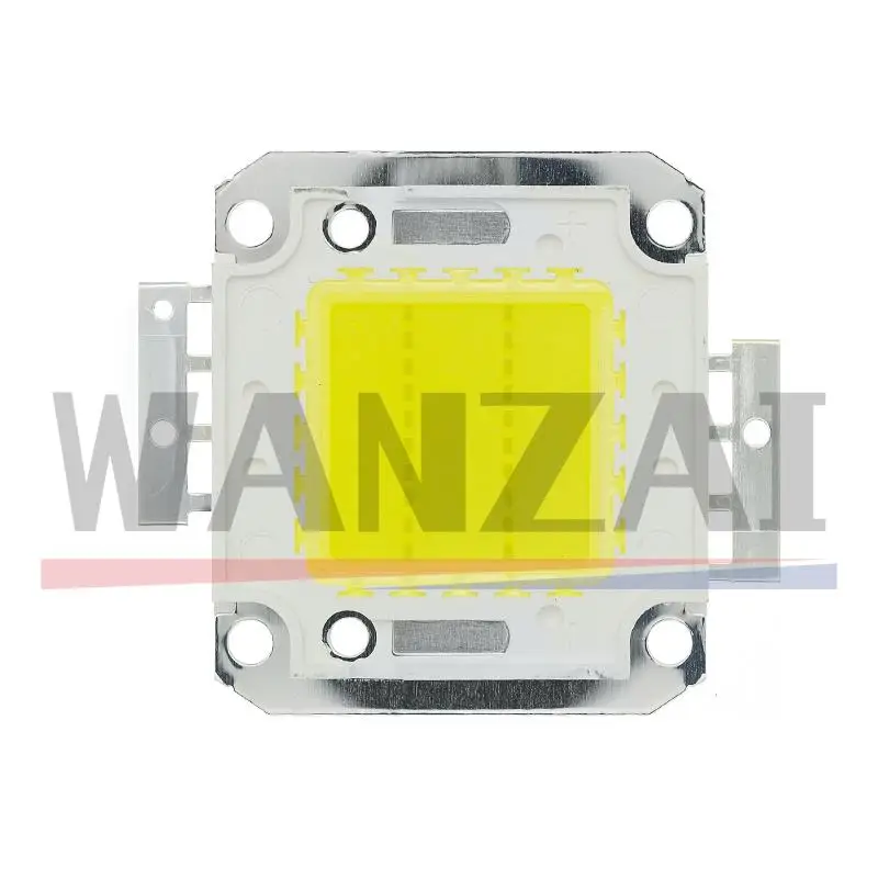 10W 20W 30W 50W 100W White/Warm white LED CHIP Integrated High Power Lamp Beads 24*44mil 32V-34V 3200K-6500K 600-3000MA