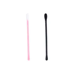 Makeup Tool Nail Art Sticks Plastic Curette Ear Pick Cleaner Disposable Cotton Swabs Cotton Bud Cotton Pads With Ear Spoons