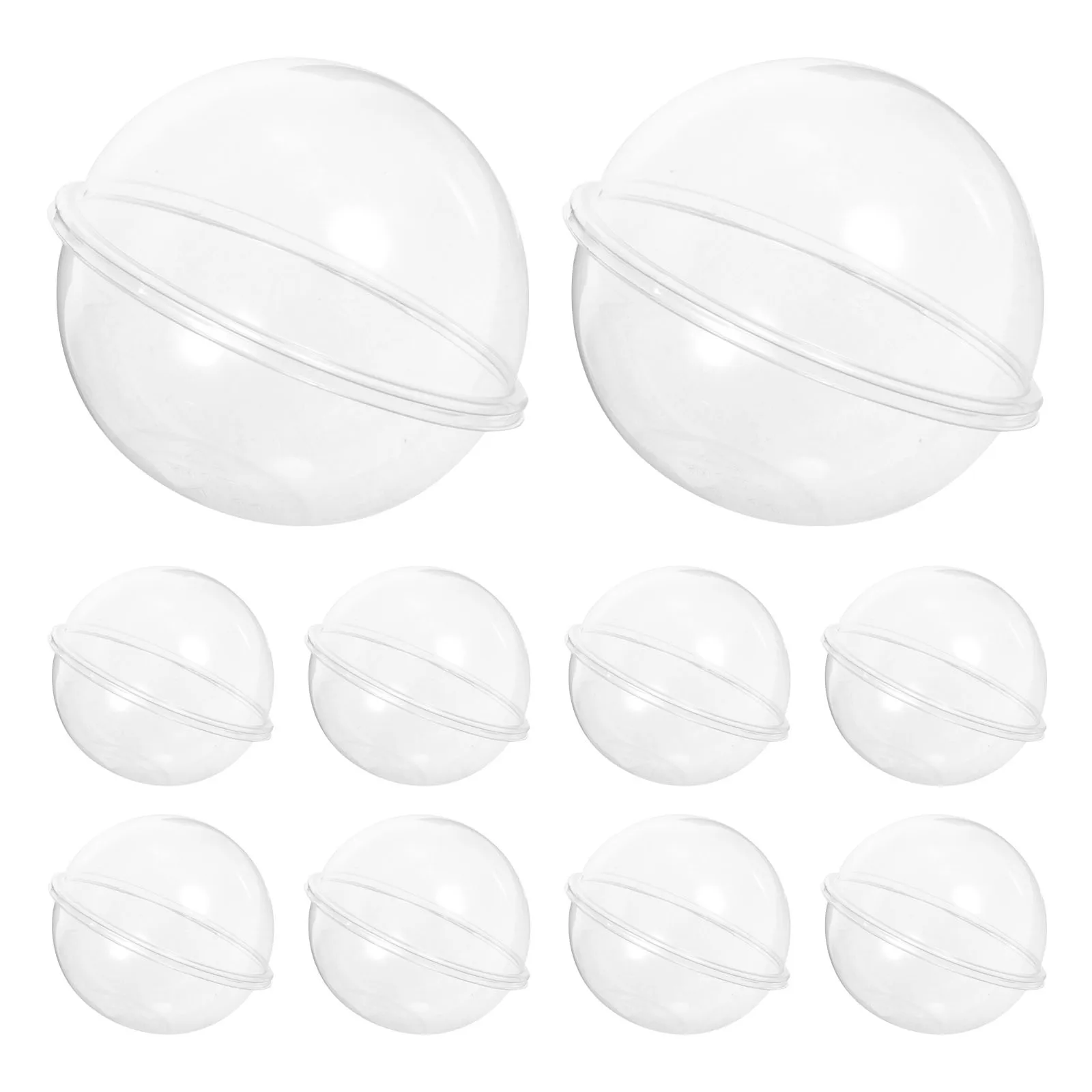 

10Pcs Transparent Cake Wrapping Boxes Small Cupcake Containers for Home Use Baking Accessories Cupcake Box Macaron Boxes