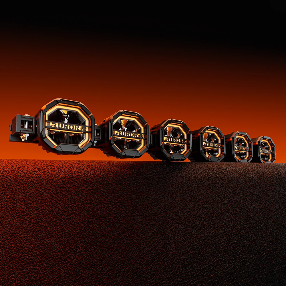 

AURORA Factory Wholesale Patent 4x4 LED Driving Fog Light 10/20/30/40/50 Inch Off Road Led Light Barscustomcustom